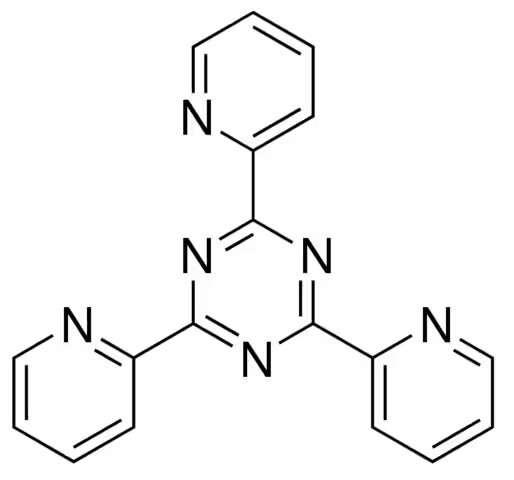2,4,6-TRIS(2-PIRIDIL)-S-TRIAZINA PARA DET. ESPECTROF0TOMÉTRICA OF FE, ≥99,0% (HPLC) 1G