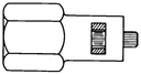 ADAPTADOR DE NIQUEL; DE 1/8 IN. NPTF A M LUER-LOK;.CROMADO PLATEADO MERCK MILLIPORE