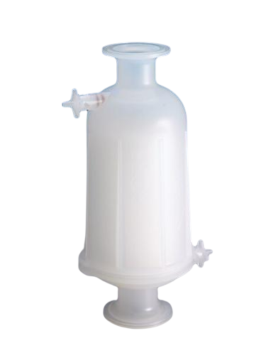 CAPSULA OPTICAP MILLIPORE TIPO AERVENT (PTFE) 0.22 UM MICRAS TAMAÑO DE PORO ABSOLUTO 4" DE LONGITUD. AUTOCLAVABLE, CONEXION MANGUERA 14 MM, 9/16"