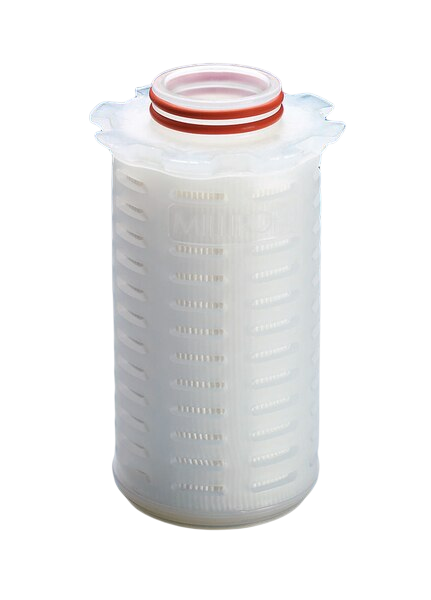 CARTUCHO MILLIPORE, TIPO OPTISEAL HIDROFILICO, MEDIO DE FILTRACION EN DURAPORE PVDF, 0.45 MICRAS DE PORO ABSOLUTO, 1.9 FT2 DE AREA DE FILTRACION, 4" DE LONGITUD. UNIDAD