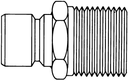 CONECTOR PARA MANGUERA A 1/4" NPTM RAPIDO EN ACERO NEPLO