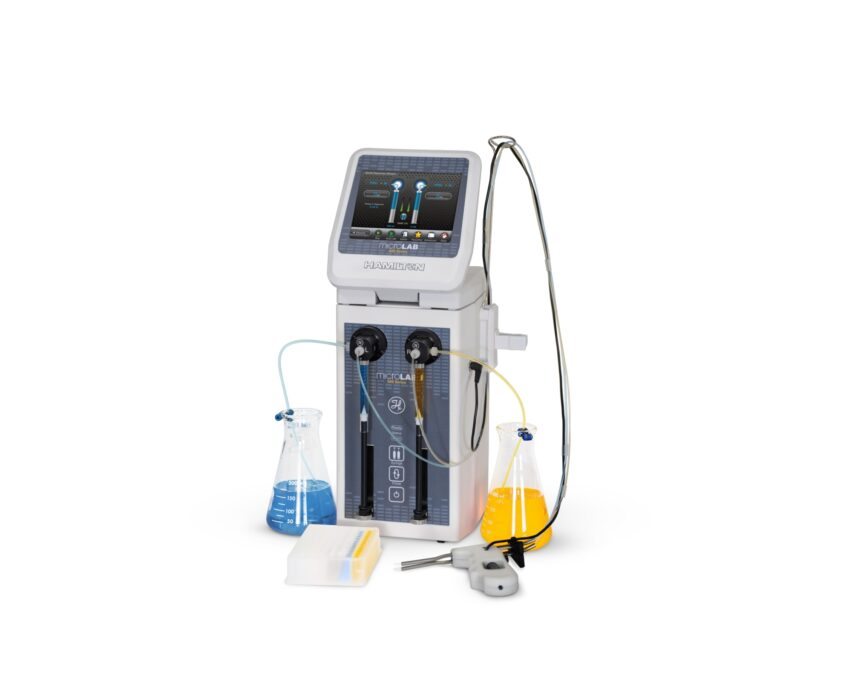 DISPENSADOR MICROLAB 625 ADVANCED HAMILTON DE DOBLE JERINGA, CON 2 GB ...