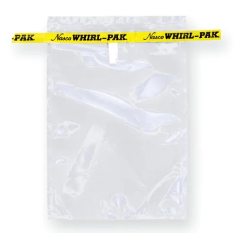 FUNDA WHIRL-PACK ESTANDARD 4 ONZ. ESTERILES, SIN BANDA. PAC/500