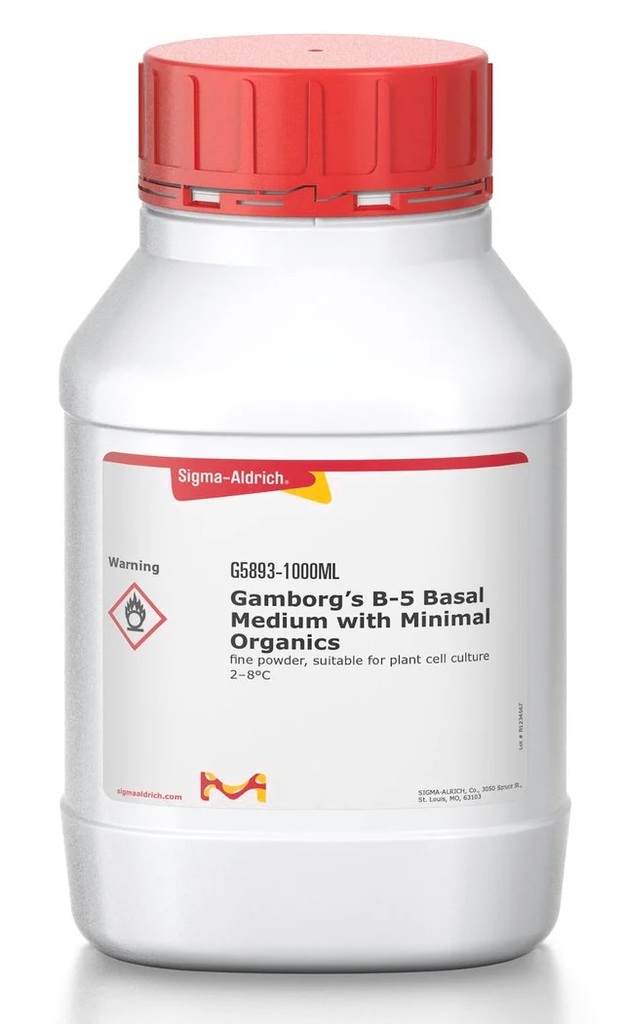 Gamborg?s B-5 Basal Medium with Minimal Organics 1L