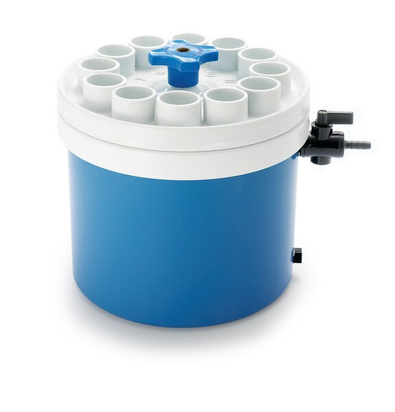 MANIFOLD DE MUESTREO 1225 MARCA MERCK MILLIPORE para filtrar al vacío 12 muestras simultáneamente, para un análisis rápido de retenido o filtrado. Las posiciones numeradas en la placa del filtro aseguran un seguimiento pr