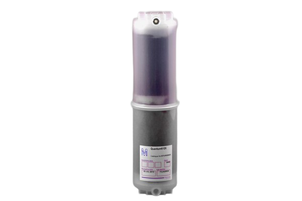 MODULO DE ULTRAPURIFICACION QUANTUM EX, MARCA MILLIPORE, PARA EQUIPO MILLI-Q ACADEMIC.CONTIENE RESINAS DE INTERCAMBIO IONICO Y MATERIAL ORGANEX PARA REDUCCION DE MATERIA ORGANICA. UNIDAD