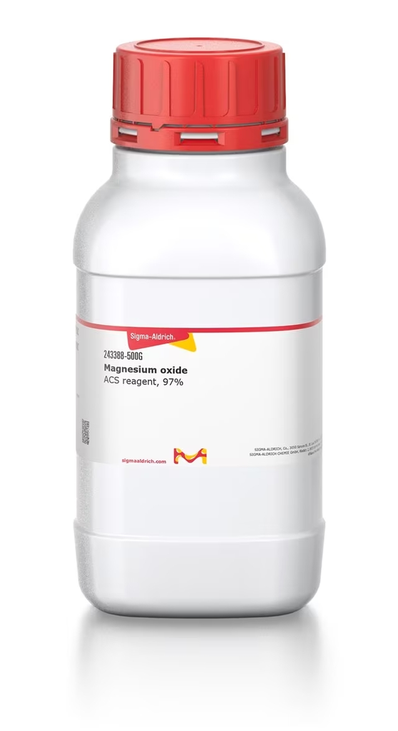 REACTIVO DE ÓXIDO DE MAGNESIO ACS, 97% SIGMA ALDRICH 500 G