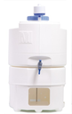 TANQUE DE ALMACENAMIENTO DE AGUA MARCA MILLIPORE EN MATERIAL POLIETILENO CON BAJO NIVEL DE EXTRAIBLES Y CAPACIDAD DE 30 LITROS. POSEE LLAVE MANUAL DISPENSADORA Y SENSOR DE NIVEL PARA QUE AL SER CONECTADO AL EQUIPO DE PURIFICACION RIOS O ELIX SE APAGUE