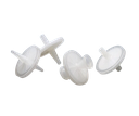 UNIDADES DE FILTRACION MILLIPORE, TIPO AERVENT - 50, MEMBRANA TEFLON PTFE HIDROFOBICA DE 0.2 MICRAS DE PORO, 50 MM DE DIAMETRO, CONEXIONES PARA MANGUERA DE ENTRADA Y SALIDA BI-DIRECCIONAL, AREA DE FILTRACION 19.6 CM2. UNIDAD