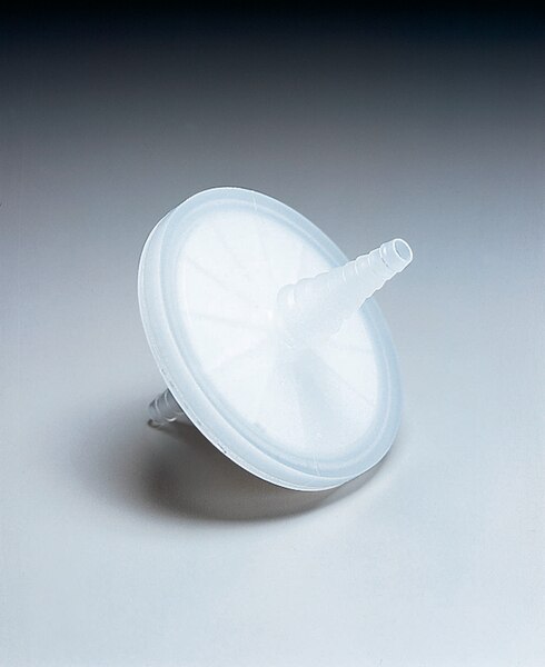 UNIDADES DE FILTRACION MILLIPORE TIPO MILLEX FG-50MEMBRANA FLUOROPORE HIDROFOBICA, 0.22 MICRAS DEPORO, REESTERILIZABLES. CAJA/10.