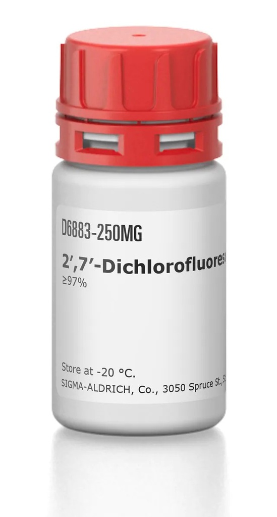 SIGMA-ALDRICH 2', 7'-DIACETATO DICLOROFLUORECINA ? 97% - 50 MG