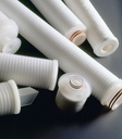 FILTRO CARTUCHO DE FILTRACION MILLIPORE TIPO POLYGARD -CR CODIGO 0 DE 5 MICRA DE PORO Y DE 20" DE LONGITUD PARA FILTRACION DE SOLUCIONES ACUOSAS