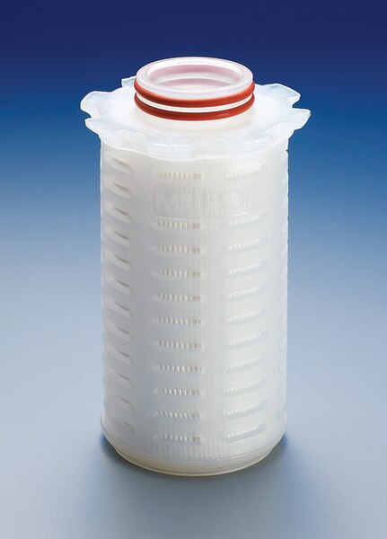 CARTUCHO MILLIPORE, TIPO OPTISEAL HIDROFILICO, MEDIO DE FILTRACION EN DURAPORE PVDF, 0.45 MICRAS DE PORO ABSOLUTO, 1.9 FT2 DE AREA DE FILTRACION, 4" DE LONGITUD. UNIDAD