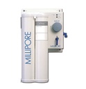 SISTEMA PURIFICADOR DE AGUA TIPO MILLI DI MILLIPORE, PRODUCE AGUA TIPO II A PARTIR DE LA RED, CAUDAL DE PRODUCCION DE 3 A 5 LITROS DIARIOS RECOMENDABLE. Incluye SENSOR DE RESISTIVIDAD QUE INDICA CUANDO PACK DEBE SER CAMBIADO.