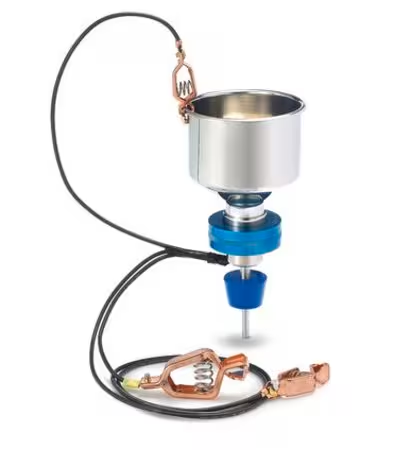 MATRIZ DE VACIO DE CRISTAL DE 2 LITROS MILLIPORE CON BASE CONICA