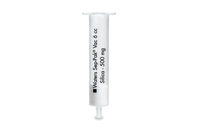 SEP PAK DE SILICA WATERS 6CC/500MG, TAMAÑO DE PARTÍCULA DE 55-105UM CAJA 30