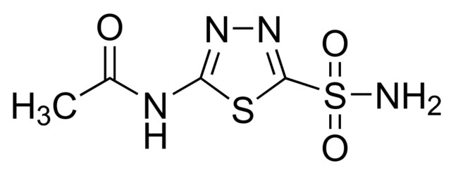 ACETAZOLAMIDE UNITED STATES PHARMACOPEIA (USP) REFERENCE STANDARD PREST 2gr