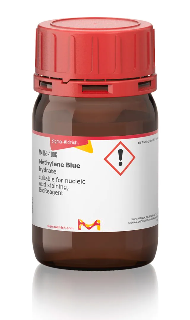 SIGMA ALDRICH HIDRATO DE AZUL DE METILENO ADECUADO PARA LA TINCIÓN DE ACIDO NUCLEICO (100 G)