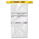 FUNDA WHIRL-PACK ESTANDARD 4 ONZ. ESTERILES, CON BANDA. PAC/500