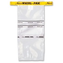 FUNDA WHIRL-PAK ESTANDARD 4 ONZ. ESTERILES, CON BANDA. PAC/500