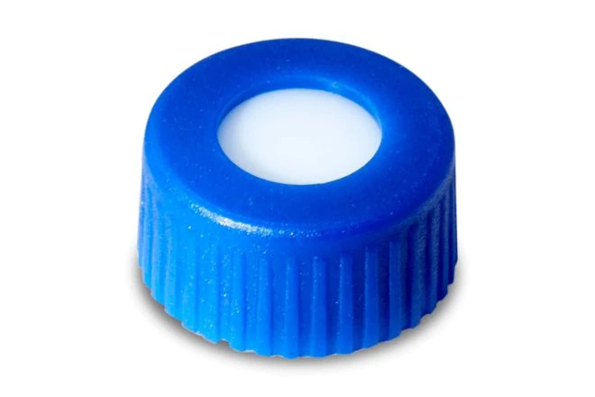 TAPA CON SEPTA PTFE SILICONA PARA VIALES 12*32 PAQ /100