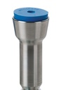 CABEZAL DE FILTRACIÓN PARA TAPÓN DE GOMA DE LA RAMPA EZ-FIT PARA PORTAFILTROS DE VIDRIO Y ACERO