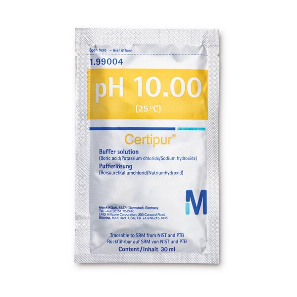 SOLUCION TAMPON PH 10,00 (25°C) CERTIPUR 30X30ML