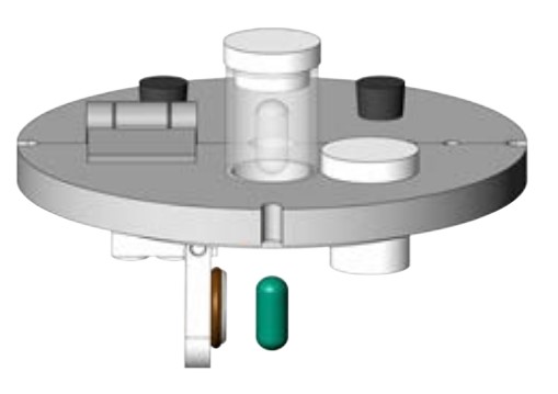 TAPA PARA VESSEL PARA EQUIPO SR8-PLUS DE HANSON RESEARCH