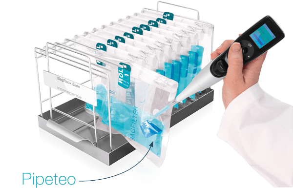 BAGFILTER ROLL 400ML , 190 x 300 MM, TRATADO CON RAYOS GAMMA, FILTRO LATERAL