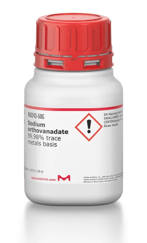 SIGMA-ALDRICH ORTOVANADATO DE SODIO 99.98% - 10G