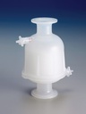 CAPSULA OPTICAP MILLIPORE, TIPO AERVENT HIDROFOBICA DE 0.22 MICRAS EN MATERIAL TEFLON. 2· LONGITUD. CONEXION MANGUERA 14 MM, 9/16". UNIDAD