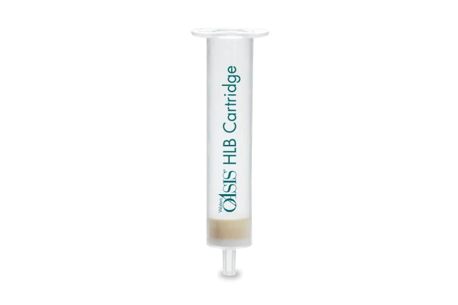 OASIS HLB WATERS VAC 6CC/150MG DE 30UM CONTIENE UN SORBENTE POLIMERICO TIPO FASE REVERSA CON EL CUAL PUEDE PROCESAR MUESTRAS RAPIDAMENTE DE PLASMA Y DESARROLLAR RAPIDAMENTE METODOS ROBUSTOS DE ENSAYOS DE MEDICAMENTOS Y SUS METABOLITOS. PAC/30