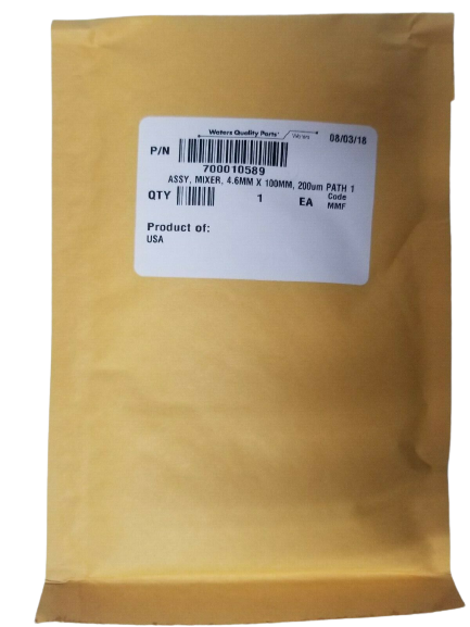 EMSAMBLE MEZCLADOR WATERS PARA PATH 1 DIMENSIONES 4.6MM X 100MM 200UM UNIDAD