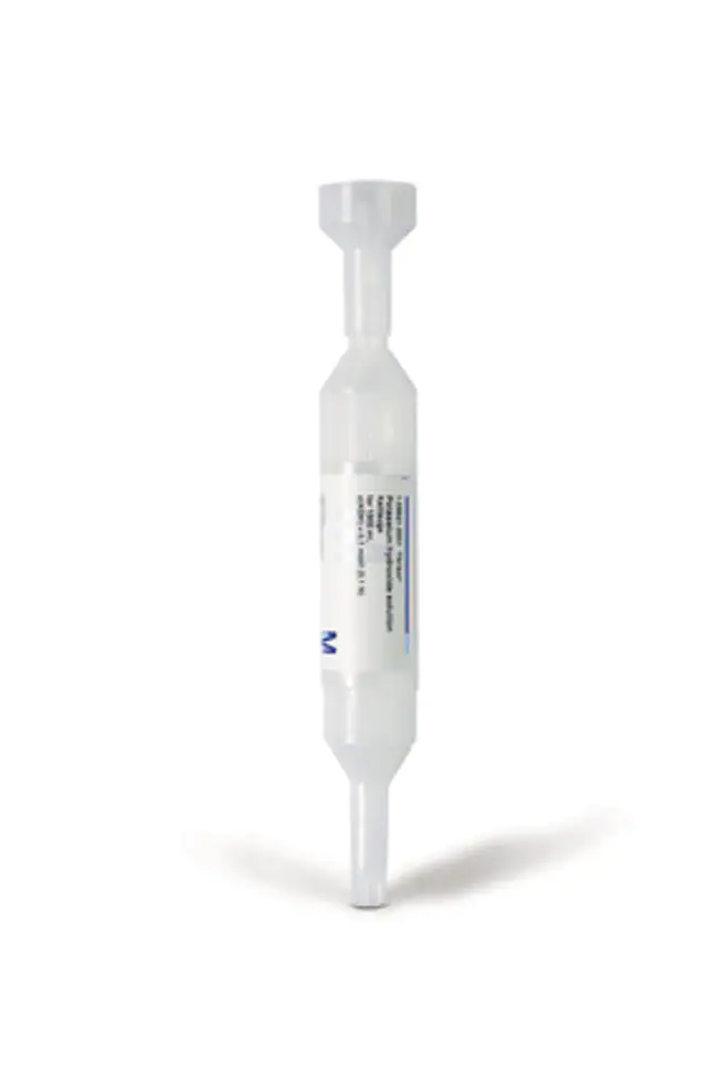 SOLUCION DE HIDROXIDO DE SODIO 0.1 N .1 AMPOLLETA. MARCA MERCK