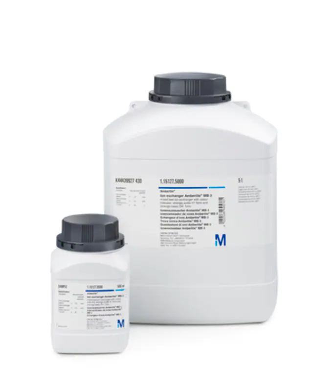 AMBERLITE IRA 410. CANTIDAD: 500 ml. MARCA MERCK