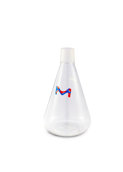 ERLENMEYER CON BOCA ESMERILADA PARA EL SISTEMA DE FILTRACION DE SOLVENTES MARCA MILLIPORE CON CAPACIDAD DE 1 LITRO