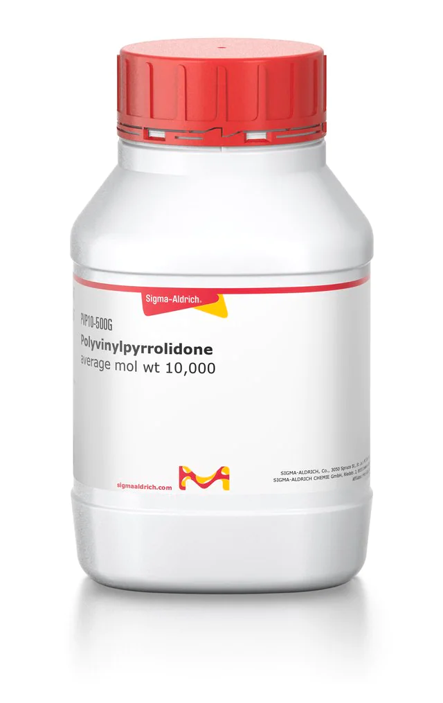 SIGMA-ALDRICH POLYVINYLPYRROLIDONE AVERAGE MOL WT 10,000 - 500 G