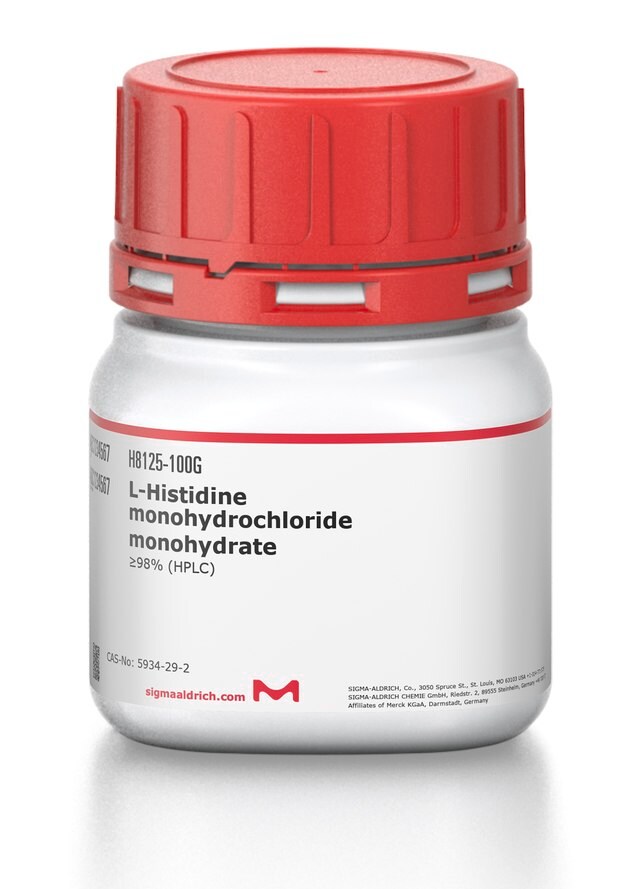 L-HISTIDINE MONOHYDROCHLORIDE MONOHYDRATE 100G