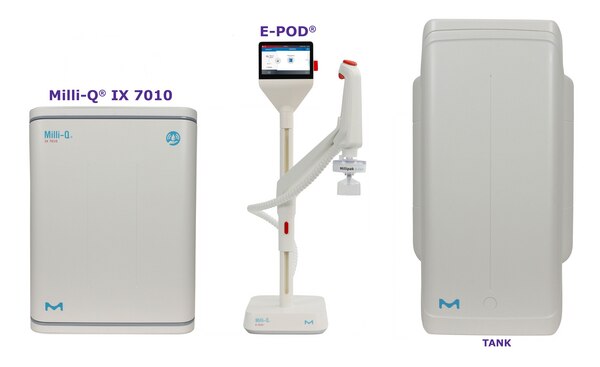 SISTEMA PURIFICADOR DE AGUA MILLI-Q® IX 7010 INCLU