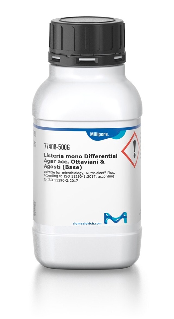 AGAR LISTERIA MONO DIFERENCIAL ACC. OTTAVIANI Y AGOSTI ALOA (BASE)