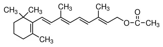 ACETATO DE RETINILO (ACETATO DE VITAMINA A), ESTANDAR FARMACEUTICO SECUNDARIO; MATERIAL DE REFERENCIA CERTIFICADO