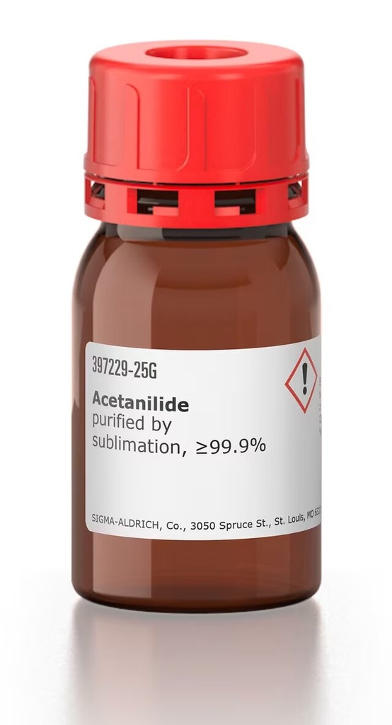 ACETANILIDA, PURIFICADA POR SUBLIMACIÓN, ≥99,9%