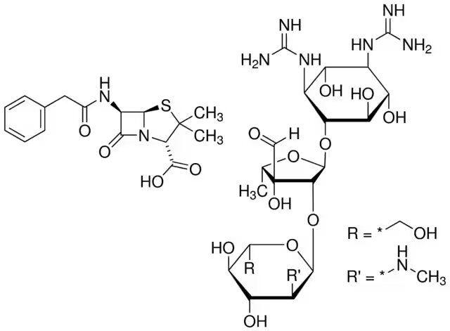 ANTIBIOTICO PENICILINA-ESTREPTOMICINA 100ML