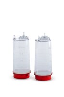 UNIDADES CANISTER EZ DE MILLIPORE PARA ANTIBIOTICOS, LIQUIDOS, POLVOS SOLUBLES RECONSTITUIDOS EN VIALES. CON MEMBRANA EN DURAPORE PVDF Y 0.45 UM DE TAMAÑO DE PORO COLOR ROJO CAJA/10 UNIDADES