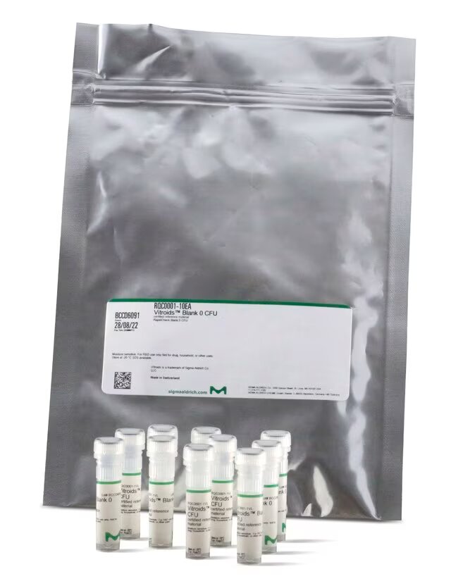 ESCHERICHIA COLI WDCM 00012 VITROIDS™1.000-10.000 CFU RANGO DE VALOR MEDIO, MATERIAL DE REFERENCIA CERTIFICADO, APTO PARA MICROBIOLOGÍA