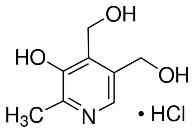 CLORHIDRATO DE PIRIDOXINA ESTÁNDAR DE REFERENCIA DE LA FARMACOPEA DE LOS ESTADOS UNIDOS (USP) 200 MG