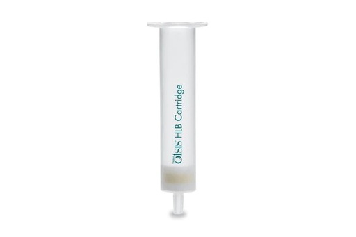 [WAT106202] OASIS HLB WATERS VAC 6CC/200MG 30UM CONTIENE UN SORBENTE POLIMERICO TIPO FASE REVERSA CON EL CUAL PUEDE PROCESAR MUESTRAS RAPIDAMENTE DE PLASMA Y DESARROLLAR RAPIDAMENTE METODOS ROBUSTOS DE ENSAYOS DE MEDICAMENTOS Y SUS METABOLITOS. PAC/30