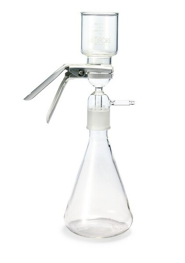 [XX1504732] BASE DE VIDRIO CON REJILLA DE ACERO INOXIDABLE, Y JUNTA DE PTFE, PARA USO CON SISTEMA DE FILTRACION AL VACIO PARA SOLVENTES MILLIPORE.