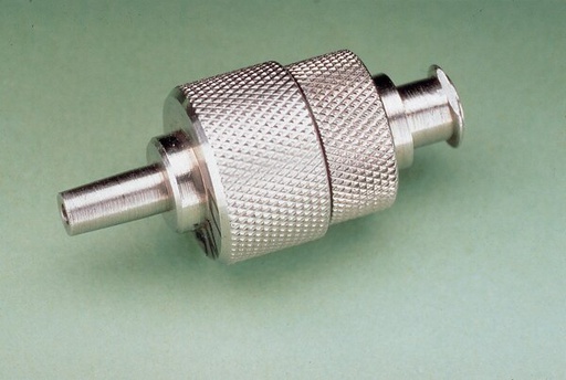 [XX3001200] PORTAFILTRO SWINNY EN ACERO INOXIDABLE MARCA MILLIPORE, 13 mm DE DIAMETRO. UNIDAD.