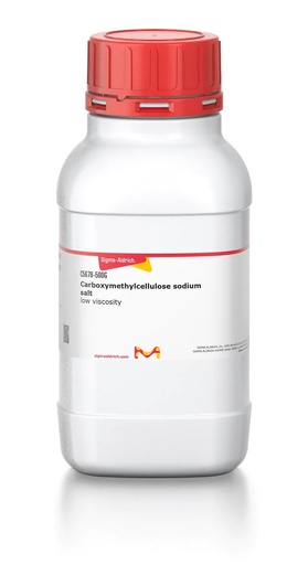 [C5678-500G] SODIO CARBOXYMETILCELULOSA VISCOSIDAD BAJA